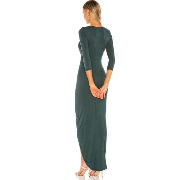 Lovers and Friends Sundance Maxi Dress in Everglade Green - Picture 2 of 9